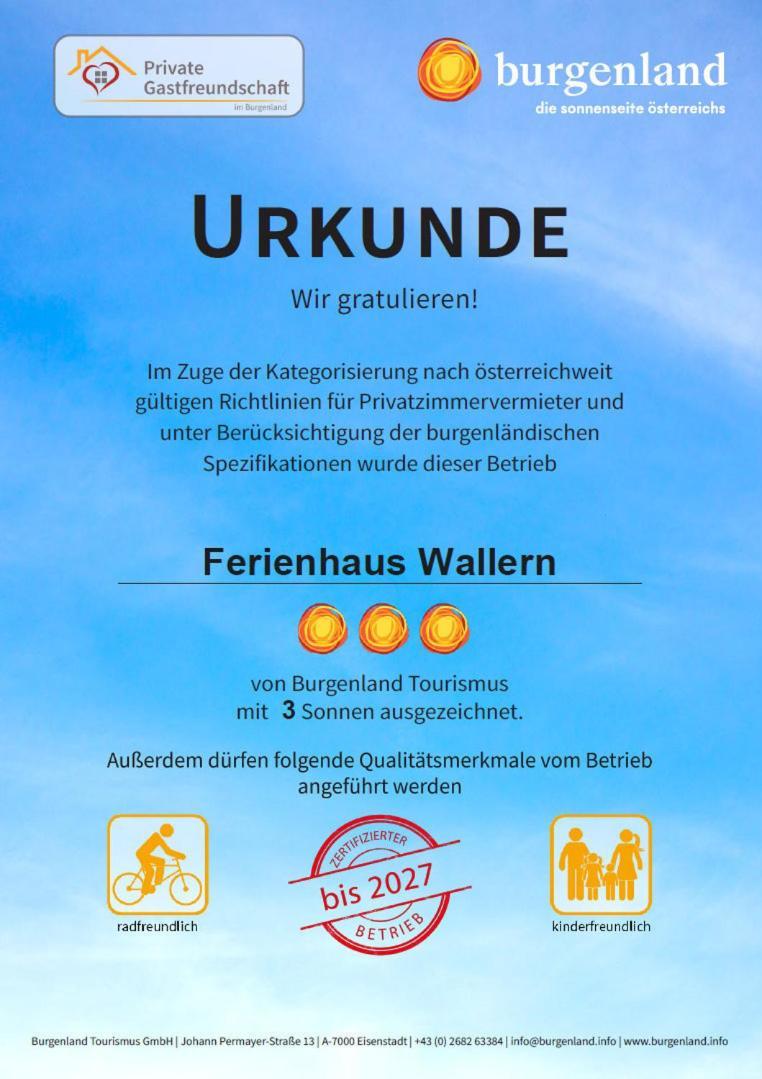 Ferienhaus Wallern Im Burgenland Luaran gambar